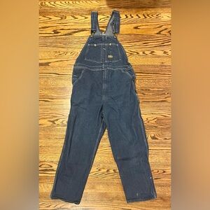 Vintage Oshkosh B'Gosh  Denim Carpenter Jeans Overalls Mens 36x29 Cotton USA 90s